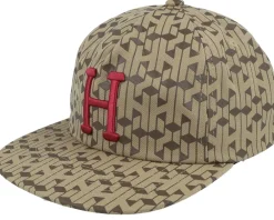Snapback-HUF Paradox Classic H 5 Panel Hat Caramel Snapback -