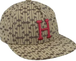 Snapback-HUF Paradox Classic H 5 Panel Hat Caramel Snapback -