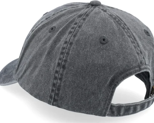 Dad Cap-Iconic Paris France Washed Dad Cap - Black