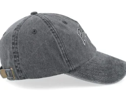 Dad Cap-Iconic Paris France Washed Dad Cap - Black