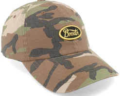 Dad Cap-Brixton Parsons Cap Camo Surplus Dad Cap -