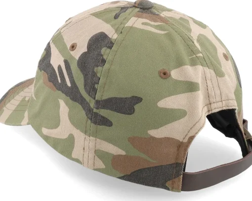Dad Cap-Brixton Parsons Cap Camo Surplus Dad Cap -