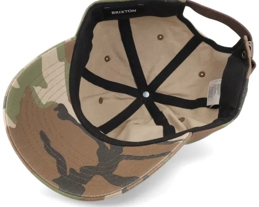 Dad Cap-Brixton Parsons Cap Camo Surplus Dad Cap -