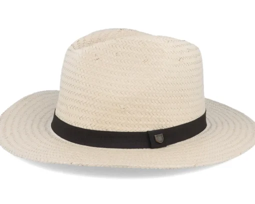 Straw Hat-Brixton Passage Sun Hat Natural Straw Hat -