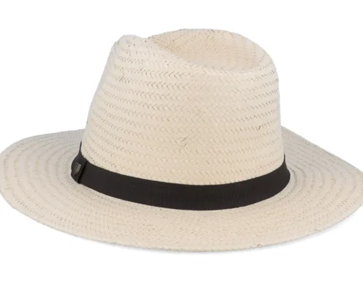 Straw Hat-Brixton Passage Sun Hat Natural Straw Hat -