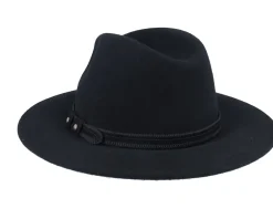 Hot MJM Hats Pati Wool W.p/Crushable Black Fedora -