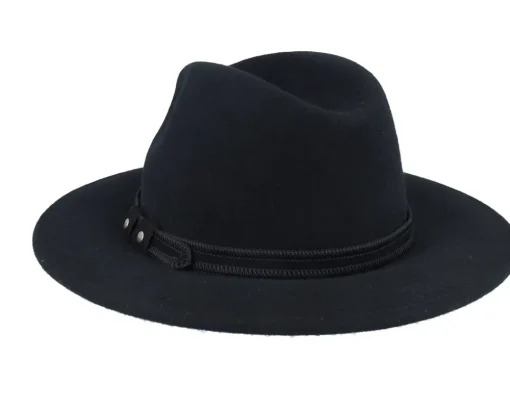 Hot MJM Hats Pati Wool W.p/Crushable Black Fedora -