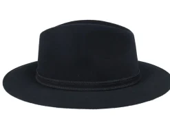 Hot MJM Hats Pati Wool W.p/Crushable Black Fedora -