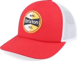 Trucker-Brixton Patron Medium Profile Arora/White Trucker -