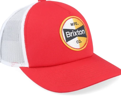 Trucker-Brixton Patron Medium Profile Arora/White Trucker -