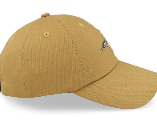 Clearance Santa Cruz Peace Strip Cap Parchment Dad Cap -