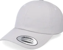 Sale Yupoong Peached Light Grey Dad Cap -