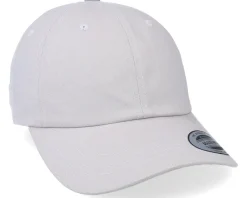 Sale Yupoong Peached Light Grey Dad Cap -