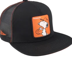 Trucker-Capslab Peanuts Snoopy Black Ba1 Trucker -