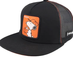 Trucker-Capslab Peanuts Snoopy Black Ba1 Trucker -