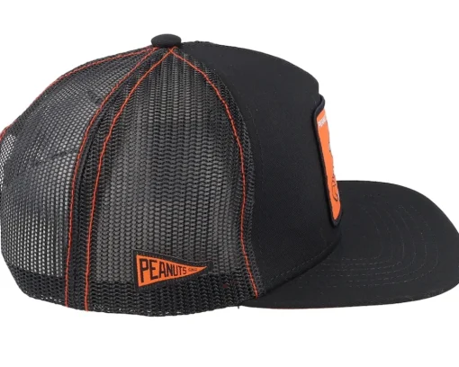 Trucker-Capslab Peanuts Snoopy Black Ba1 Trucker -