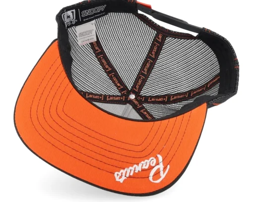 Trucker-Capslab Peanuts Snoopy Black Ba1 Trucker -