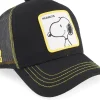 Trucker-Capslab Peanuts Snoopy Black Trucker -