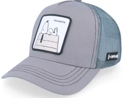 Trucker-Capslab Peanuts Snoopy Grey Trucker -