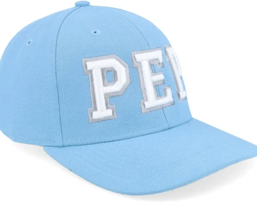 Adjustable-Iconic Pep 3d Logo Columbia Blue Adjustable -