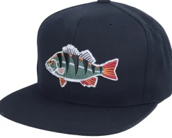 Outlet Skillfish Perch Applique Patch Black Snapback -