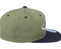 Snapback-Skillfish Perch Black Applique Olive/Black Snapback -
