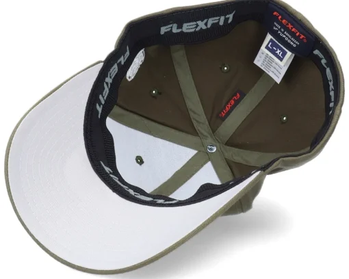 Flexfit-Skillfish Perch Fishing Side Logo Olive Flexfit -