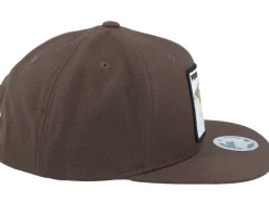 Sale Skillfish Perch Pro Fishing Classic Dark Snapback - Brown