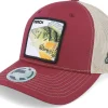 Trucker-Skillfish Perch Pro Fishing 112fp Split Cardinal/Tan Trucker - Red