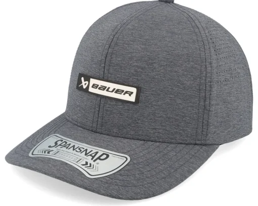 Adjustable-Bauer Perf Sr Med Grey Adjustable -