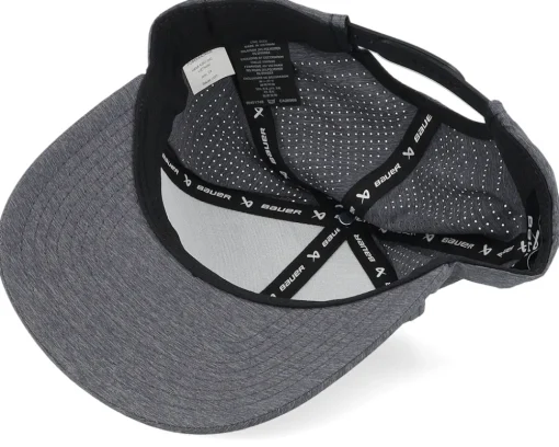 Adjustable-Bauer Perf Sr Med Grey Adjustable -