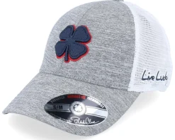 Hot Black Clover Perfect Luck 1 Char/White Mesh/Navy Trucker -