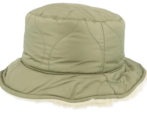 Best Brixton Petra Reversible Military Olive/Dove Sherpa Bucket -