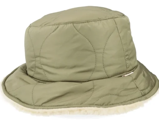 Best Brixton Petra Reversible Military Olive/Dove Sherpa Bucket -