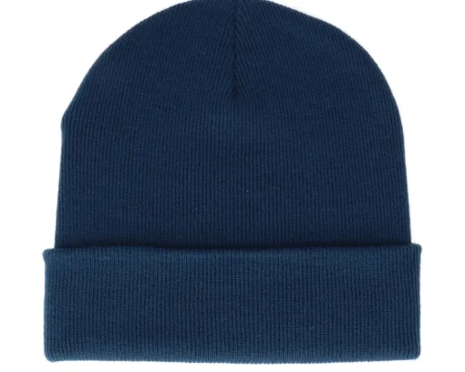 Cuff Beanies-Beechfield Petrol Cuff Blank Beanie - Blue