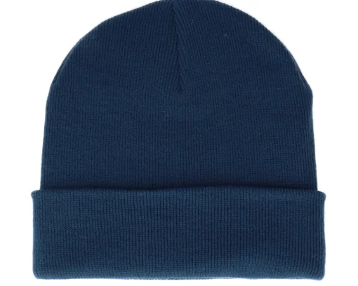 Cuff Beanies-Beechfield Petrol Cuff Blank Beanie - Blue