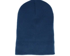 Blank Beanies-Beechfield Petrol Long Blank Beanie -