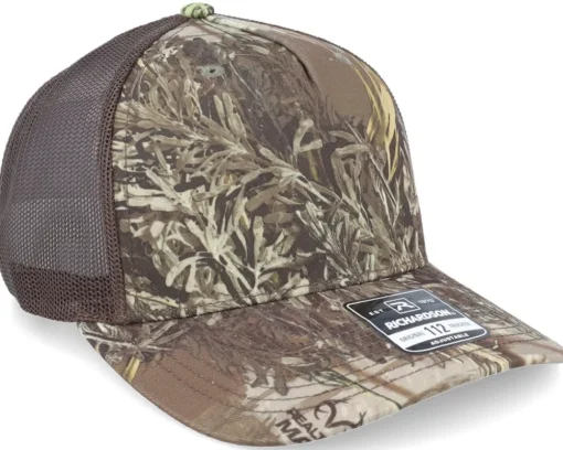 Blanks-Richardson 112pfp Realtree Max-1 Xt/Brown A-Frame Trucker -