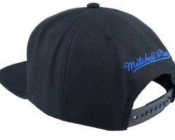 Snapback-Mitchell & Ness Philadelphia 76ers Core Basic Black Snapback -