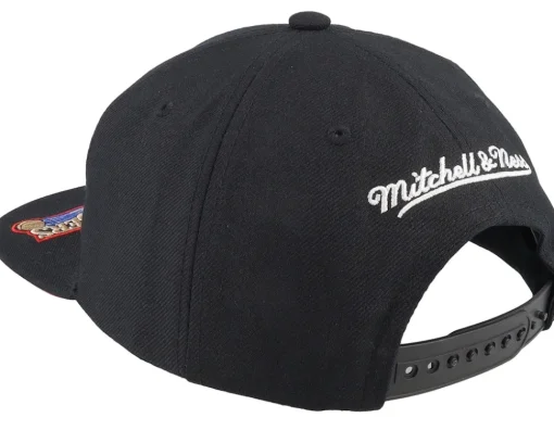 Snapback-Mitchell & Ness Philadelphia 76ers Dead Remix Deadstock Black Snapback -
