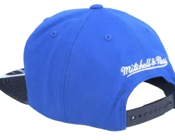Outlet Mitchell & Ness Philadelphia 76ers Slash Century Royal/Black Snapback -