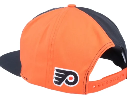 Snapback-Twins Enterprise Philadelphia Flyers Big Logo NHL Vintage Black/Orange Snapback -