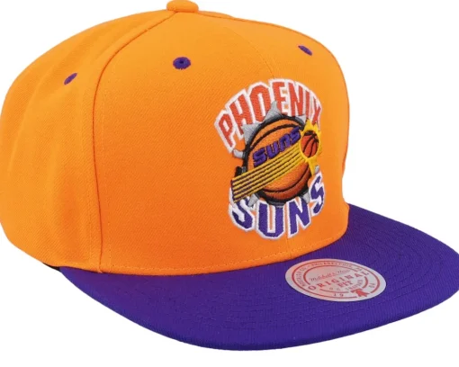 Outlet Mitchell & Ness Phoenix Suns Breakthrough Orange Snapback -