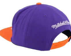 Online Mitchell & Ness Phoenix Suns Cross Check Hwc /Orange Snapback - Purple