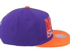 Online Mitchell & Ness Phoenix Suns Cross Check Hwc /Orange Snapback - Purple