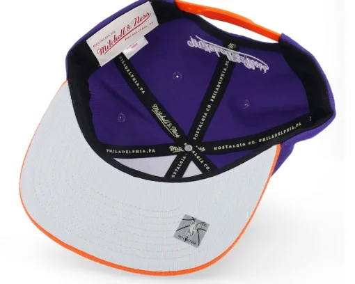 Online Mitchell & Ness Phoenix Suns Cross Check Hwc /Orange Snapback - Purple