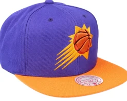 Sale Mitchell & Ness Phoenix Suns Team 2 Tone 2.0 /Orange Snapback - Purple