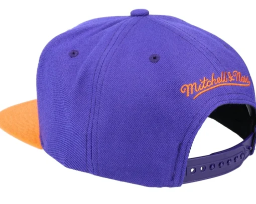 Sale Mitchell & Ness Phoenix Suns Team 2 Tone 2.0 /Orange Snapback - Purple