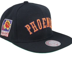Snapback-Mitchell & Ness Phoenix Suns Triple Play Snapback - Black