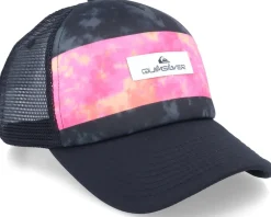 Trucker-Quiksilver Pidgeon Chicken Black/Blue Trucker -